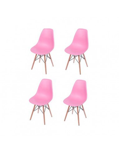 Silla Eames Para Niños    Rosada  X 4