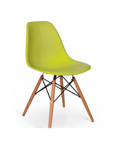 Silla Eames Para Niños    Verde